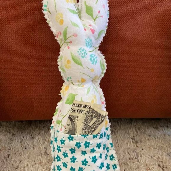 Handmade Bunnies with Treat Pockets - Picture 3 of 3